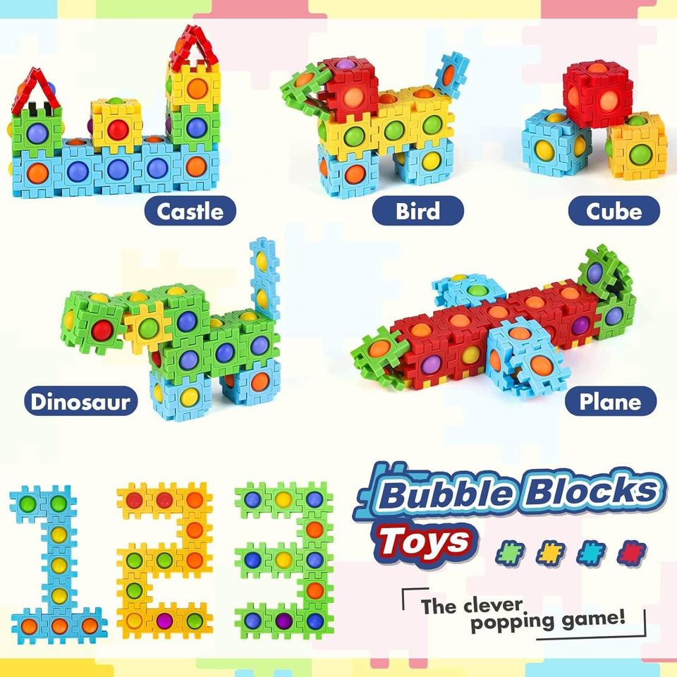 Building Blocks Toys for Kids Age 4-6