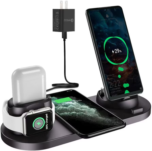 6 in 1 Wireless Charging Stand