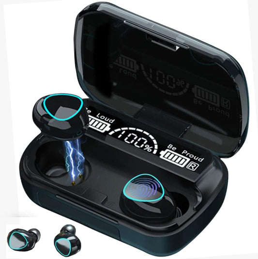Wireless Earbuds Bluetooth 5.1,HiFi Stereo with Mic