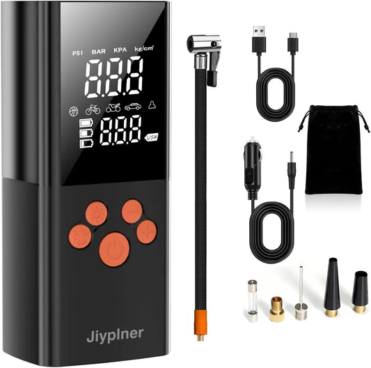 Jiyplner Tire Inflator Portable Air Compressor