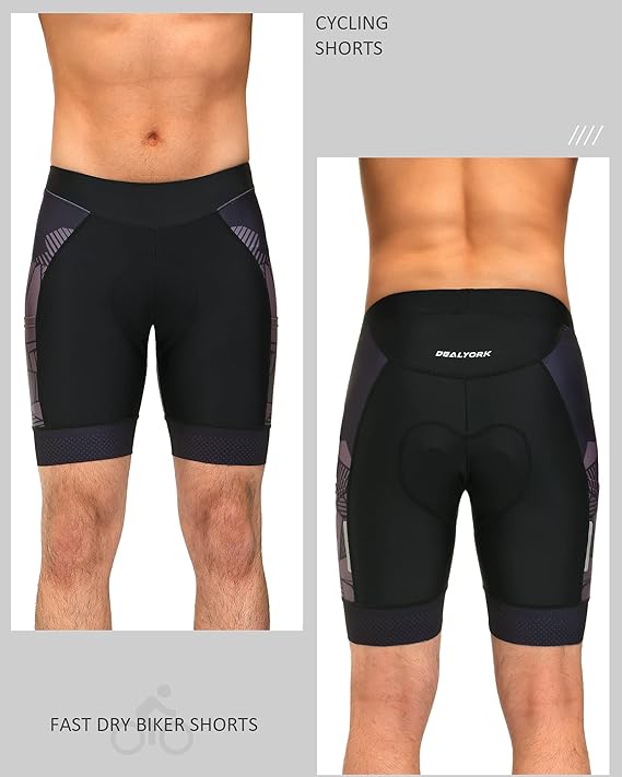 Men's Padded Cycling Shorts Bike Underwear MU
