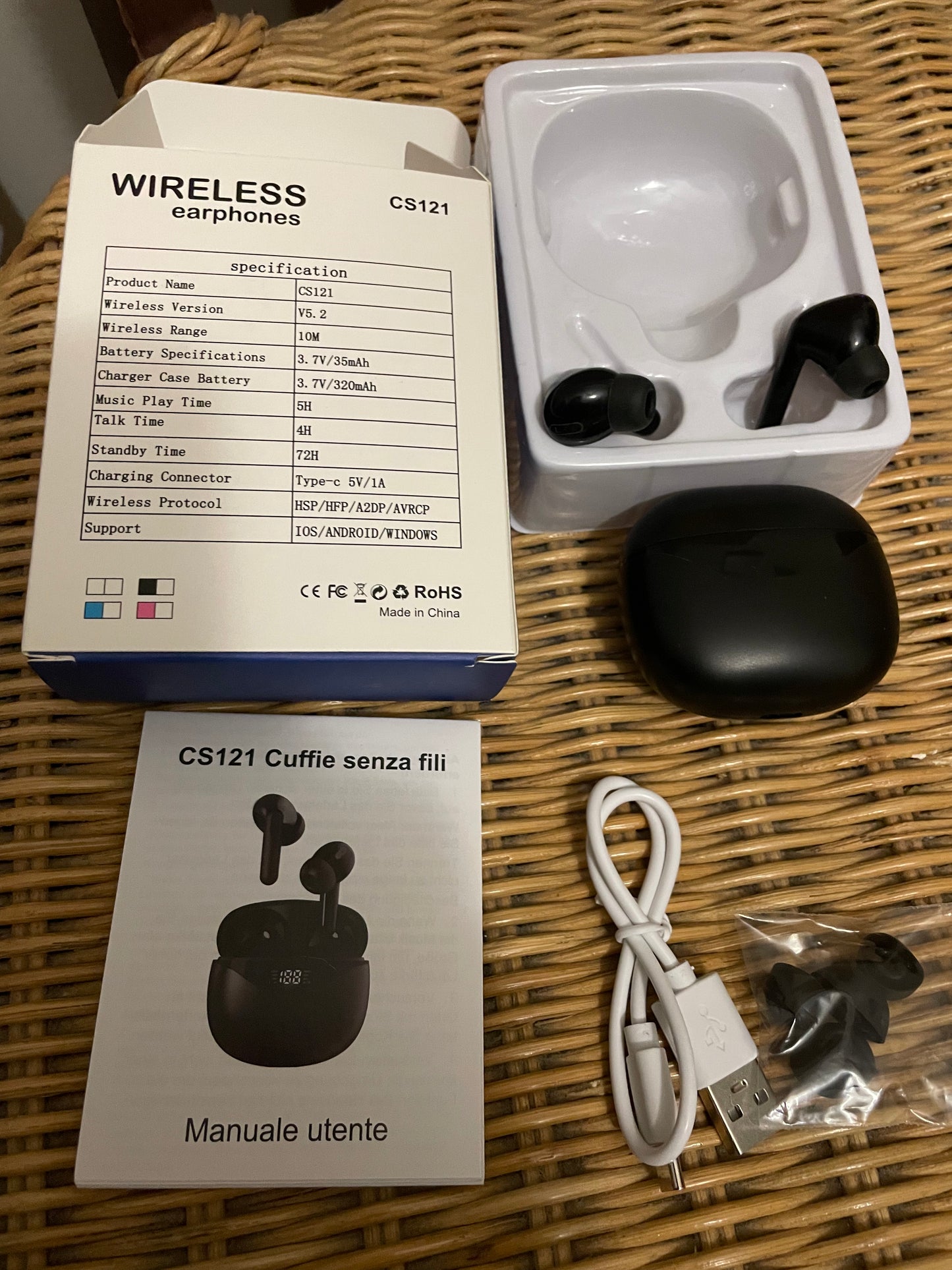 Wireless Earbuds Bluetooth 5.2
