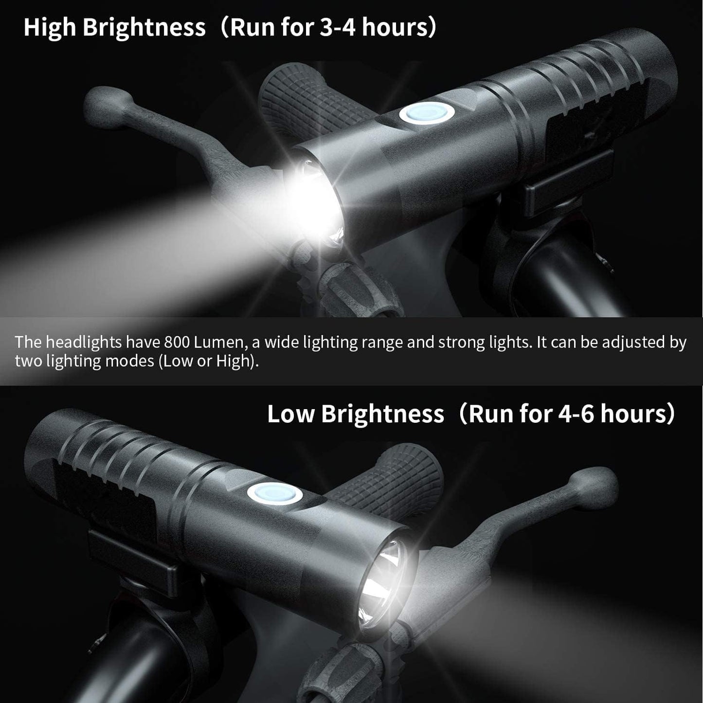 Super Bright Bike Light Set