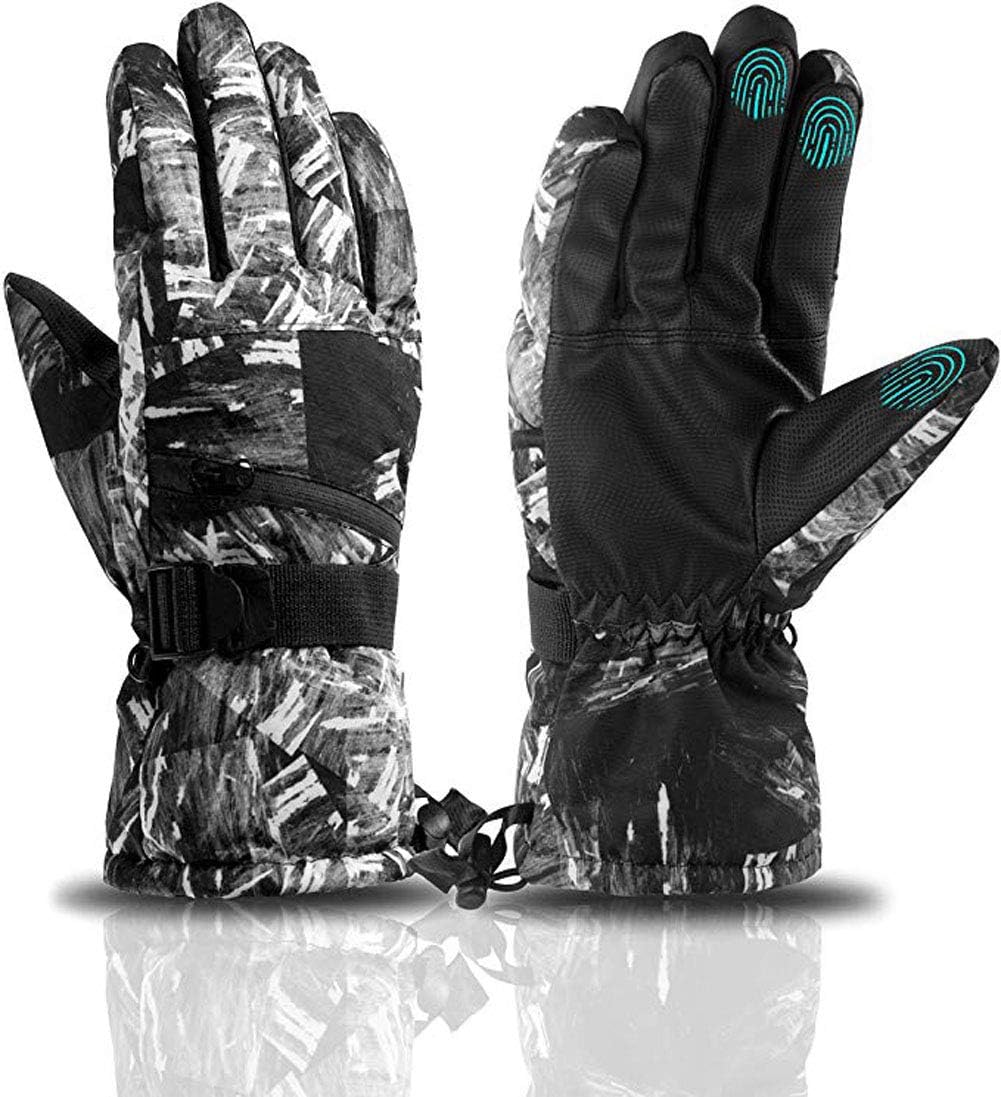 Ski Gloves,Waterproof  Warm Touchscreen