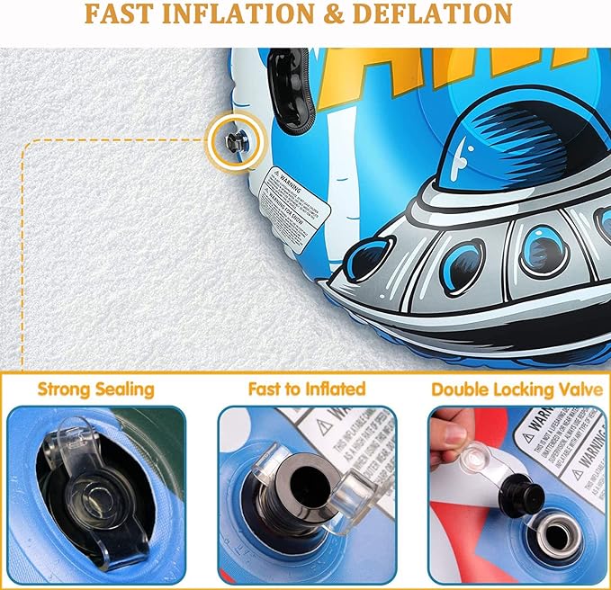 Heavy Duty Inflatable Snow Sledding Tube