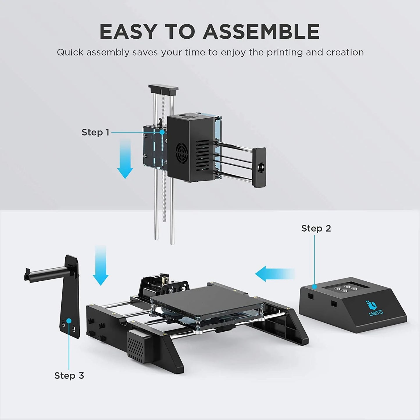 LABISTS SX1 Mini Desktop 3D Printer Kit