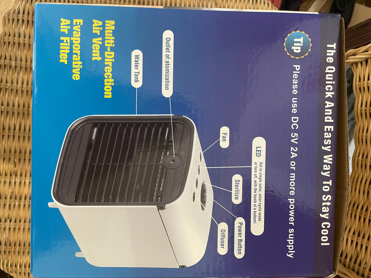 Mini Air Conditioner Portablel Evaporative